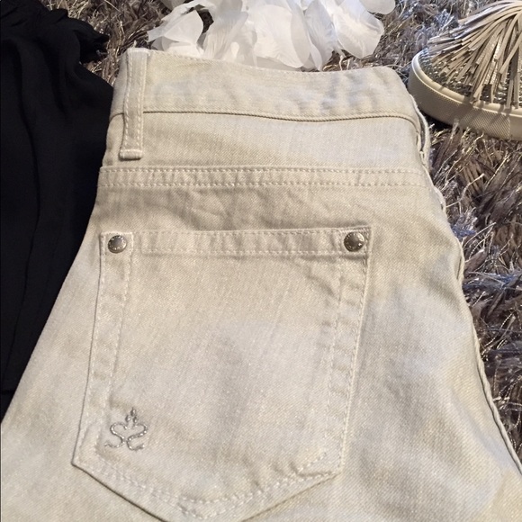 Shams gray trousers with fine silver threads NWT - Picture 5 of 7